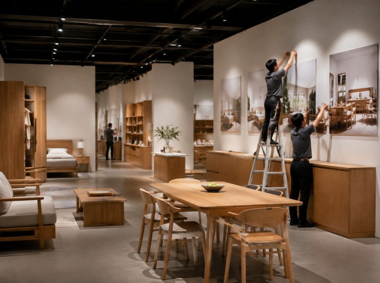 北关区企业展厅与文化墙设计施工